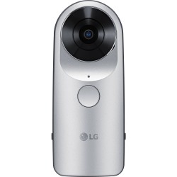 LG 360 Cam Spherical Digital Camera for clicking 360 degree videos and images, supports Micro SD card