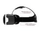 AuraVR Pro VR Box Headset with remote controller, Improved 42 mm fully adjustable 3D VR glasses 
