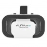 AuraVR Go Light Weight VR Headset with Inbuilt Clicker Button, 42 MM two way adjustable lenses for smartphones